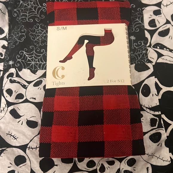 Charming Charlie Accessories - Charming Charlie tights plaid